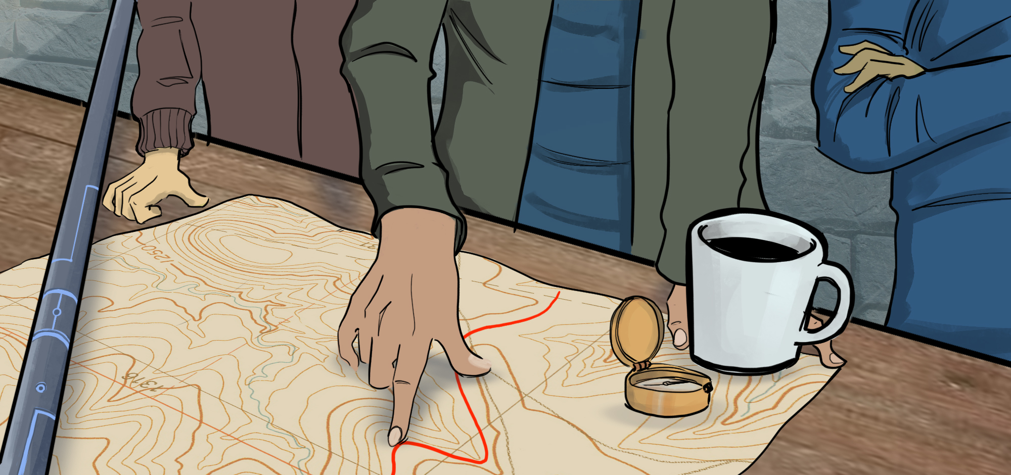 illustration of compliance assessor mapping out the engagement for clients