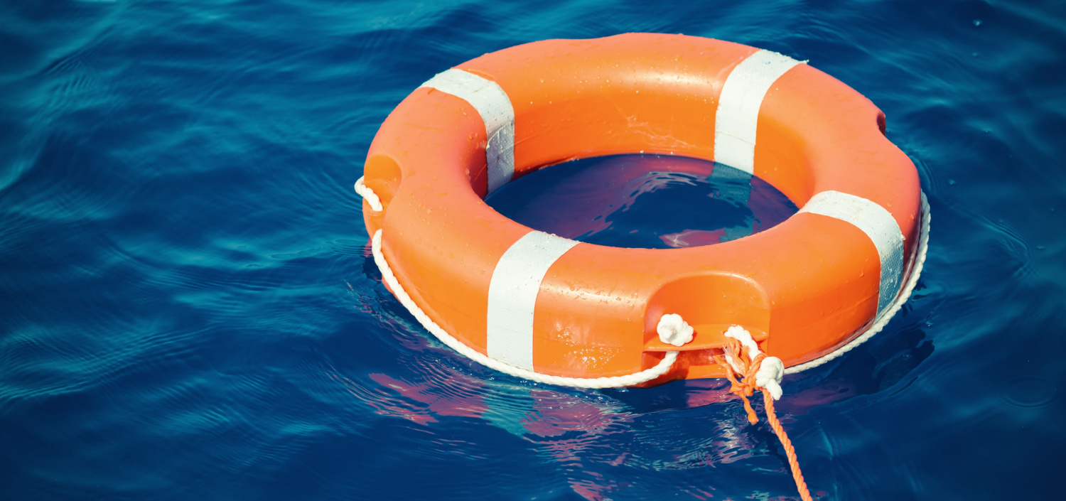 round life preserver in the water | how to create a business continuity plan