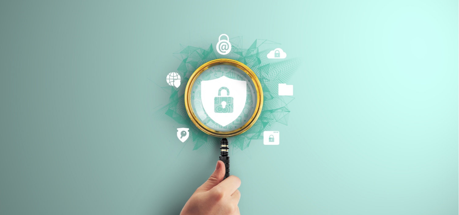magnifying glass with cybersecurity icons | Will Your Cybersecurity/Compliance Vendor Expose Your Data?